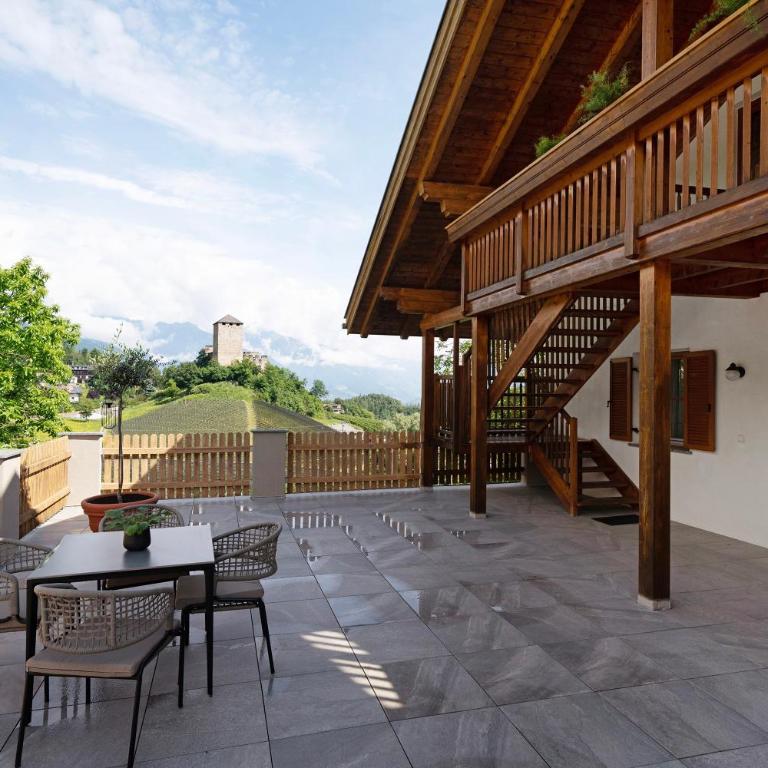 Stettnerhof Wohnung Mayenburg - Two-Bedroom Apartment with Mountain View - 22