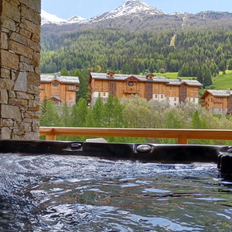 Chalet L'arcelle, Spa privée - Appartement Supérieur avec Sauna - 3