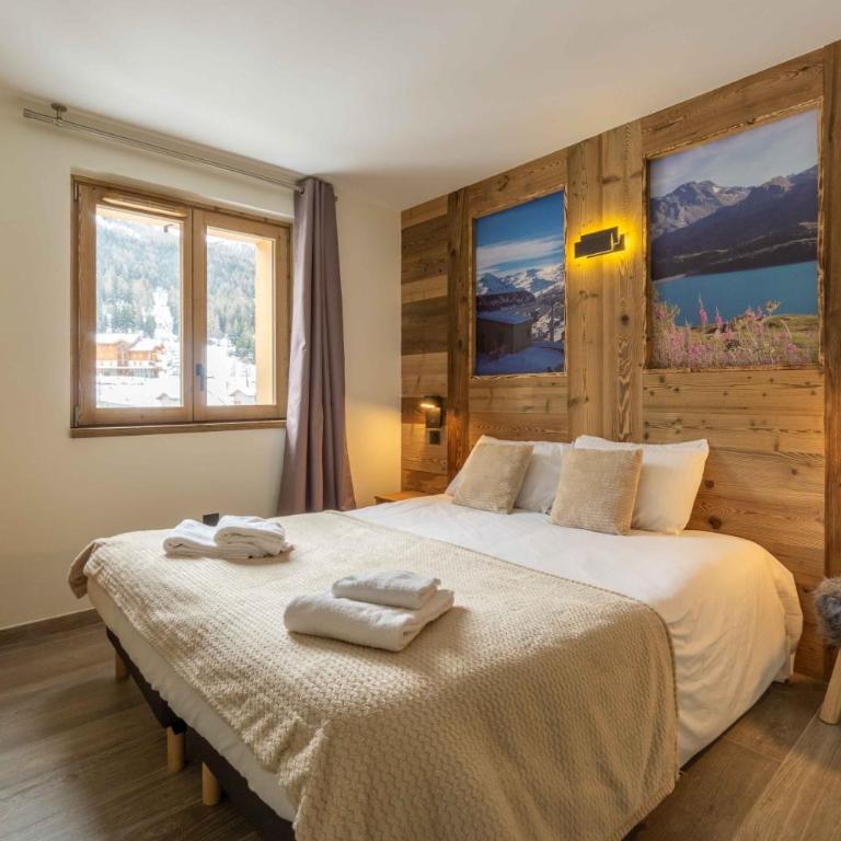 Chalet L'arcelle, Spa privée - Appartement Supérieur avec Sauna - 12