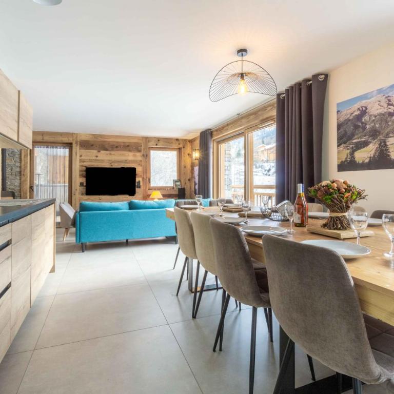 Chalet L'arcelle, Spa privée - Appartement Supérieur avec Sauna - 6