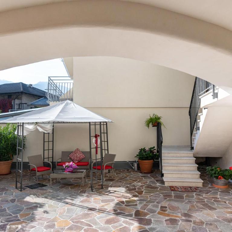 L'antica corte apt Angelina - Deluxe-Apartment mit 2 Schlafzimmern und Gartenblick - 12
