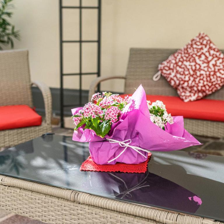 L'antica corte apt Angelina - Deluxe-Apartment mit 2 Schlafzimmern und Gartenblick - 11