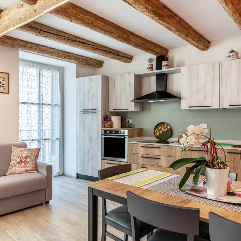 L'antica corte apt Angelina - Deluxe-Apartment mit 2 Schlafzimmern und Gartenblick - 1