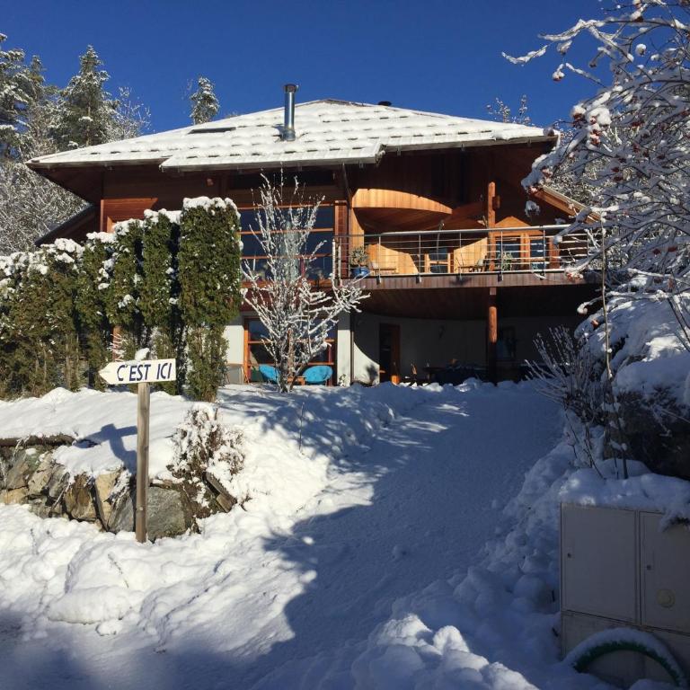 Charmant Appartement dans Chalet - Appartement 2 Chambres avec Vue sur la Montagne - 25