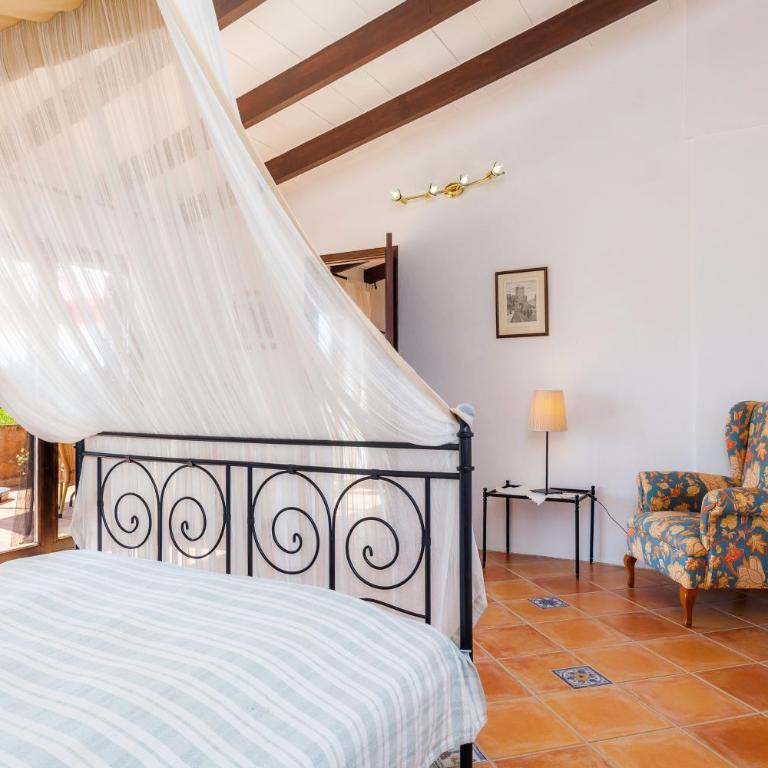 App mit Dachterrasse Panoramablick - Villa con vistas al jardín - 9