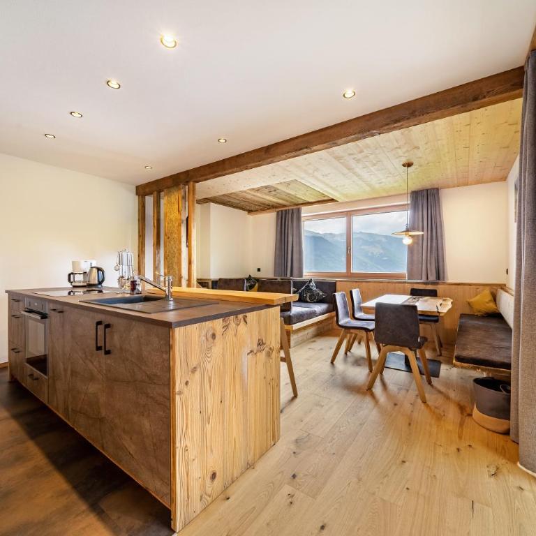 Bergsteiger Apartment - Patleidhof - Deluxe-Apartment mit 2 Schlafzimmern und Gartenblick - 12