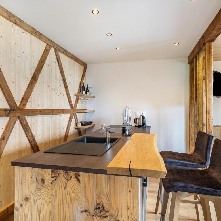 Bergsteiger Apartment - Patleidhof - Deluxe-Apartment mit 2 Schlafzimmern und Gartenblick - 11