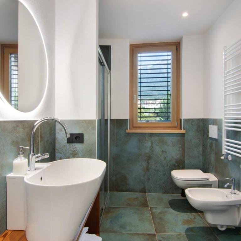 La villa del lago in terrazzo - Appartamento Deluxe con 2 Camere da Letto e Vista Giardino - 31