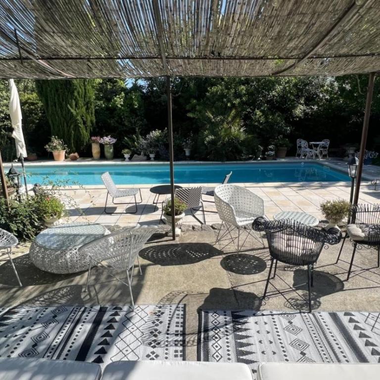 Gîte De Charme au Pied du Ventoux - Appartement 1 Chambre - Vue sur Jardin - 19