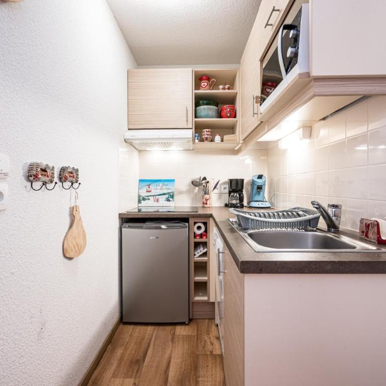 Appartement Ski Valmeinier - Two-Bedroom Deluxe Apartment with Garden View - 10