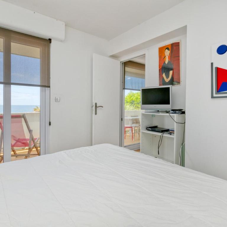 Appartement face mer sur plage - Apartment mit Terrasse - 13