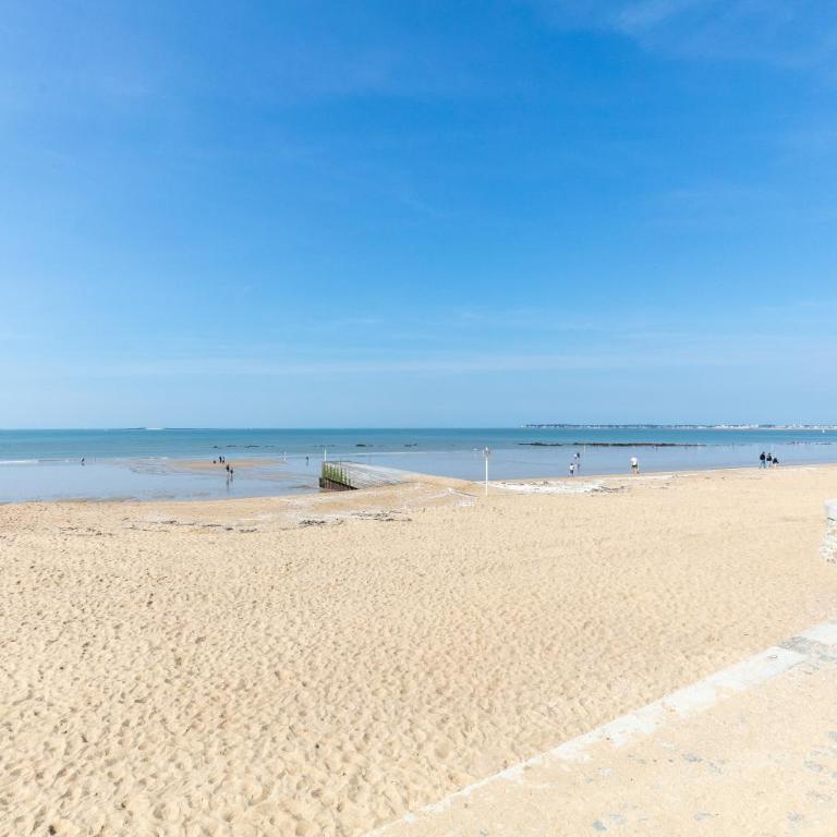Appartement face mer sur plage - Apartment mit Terrasse - 19