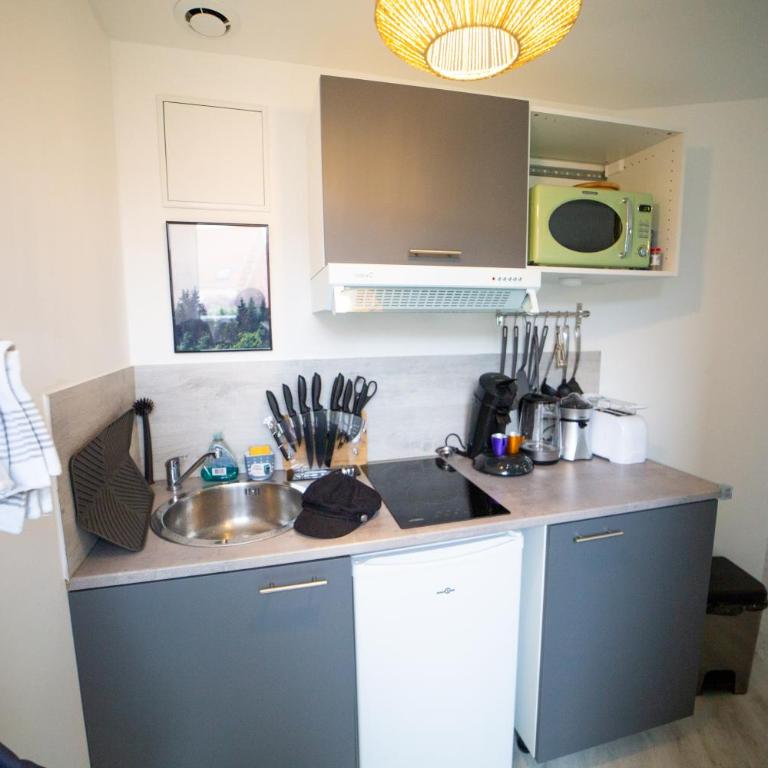 Kelys SPA- Sauna,Terrasse Privée & Sérénité - Apartamento de 1 dormitorio - 15