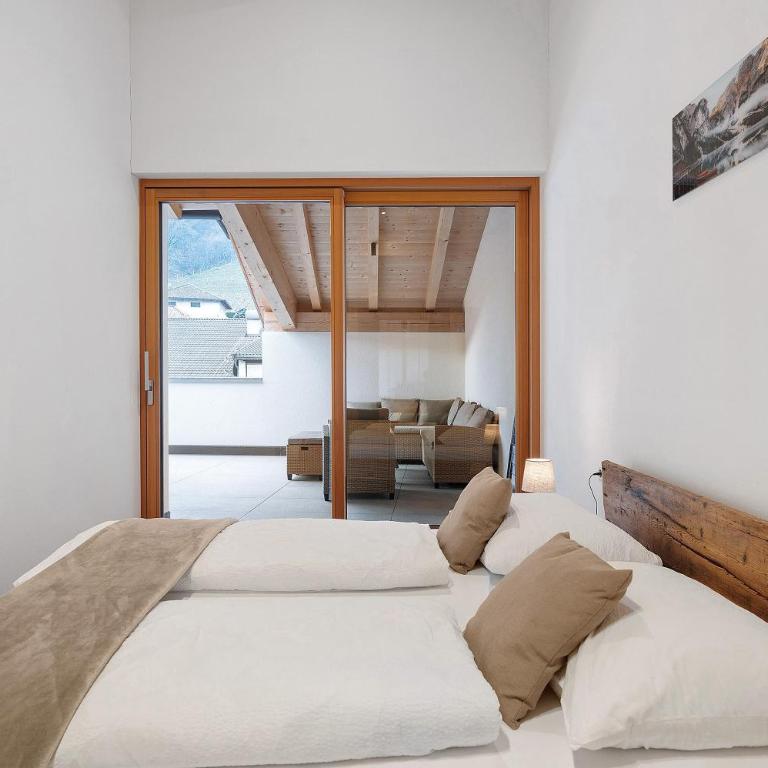 Matscherhof Lana - Apartamento de 1 dormitorio con vistas al jardín - 16
