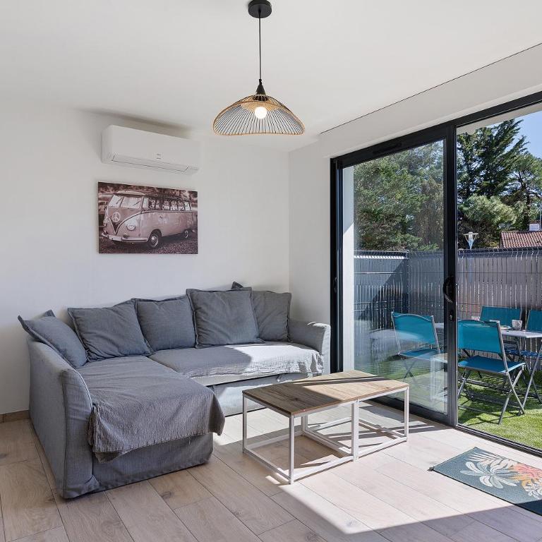 Appartement Mimosas - 400m plage - Maison 1 Chambre - 18