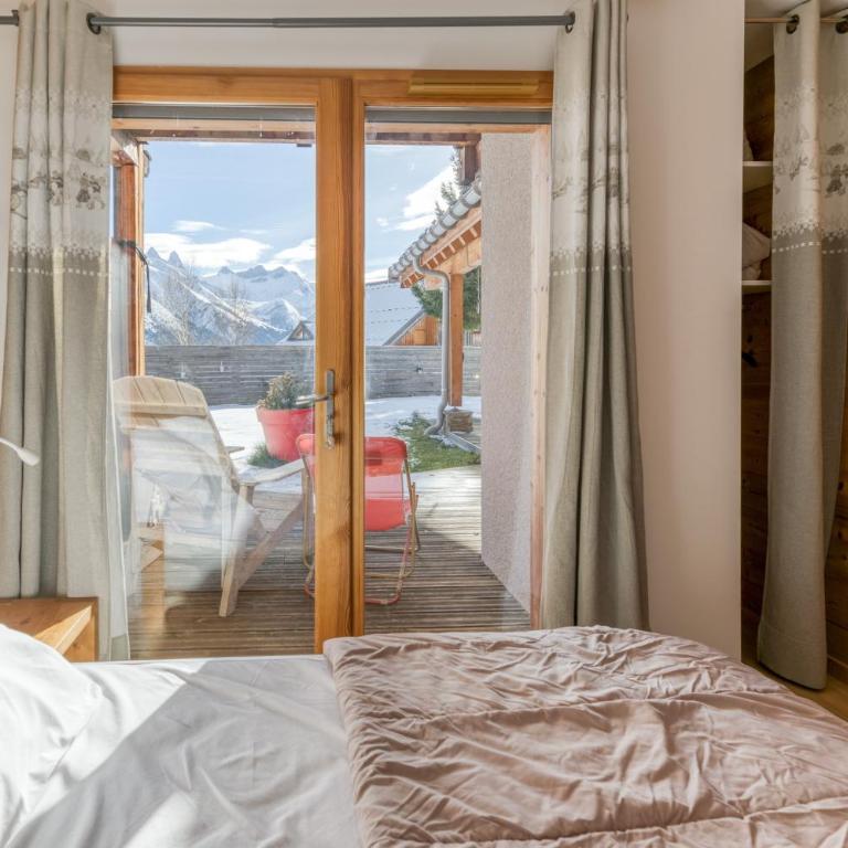 Chalet Arvina - Appartement 1 Chambre - Vue sur Jardin - 13