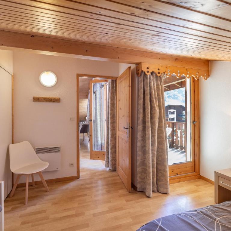Appt le grand Tetras D20 - Apartamento Deluxe de 2 dormitorios con vistas al jardín - 14