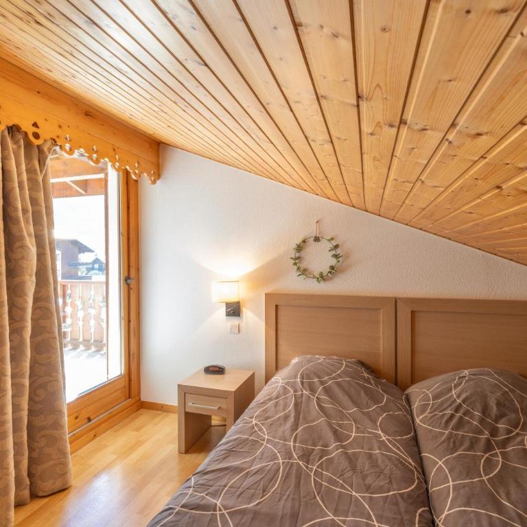 Appt le grand Tetras D20 - Apartamento Deluxe de 2 dormitorios con vistas al jardín - 12