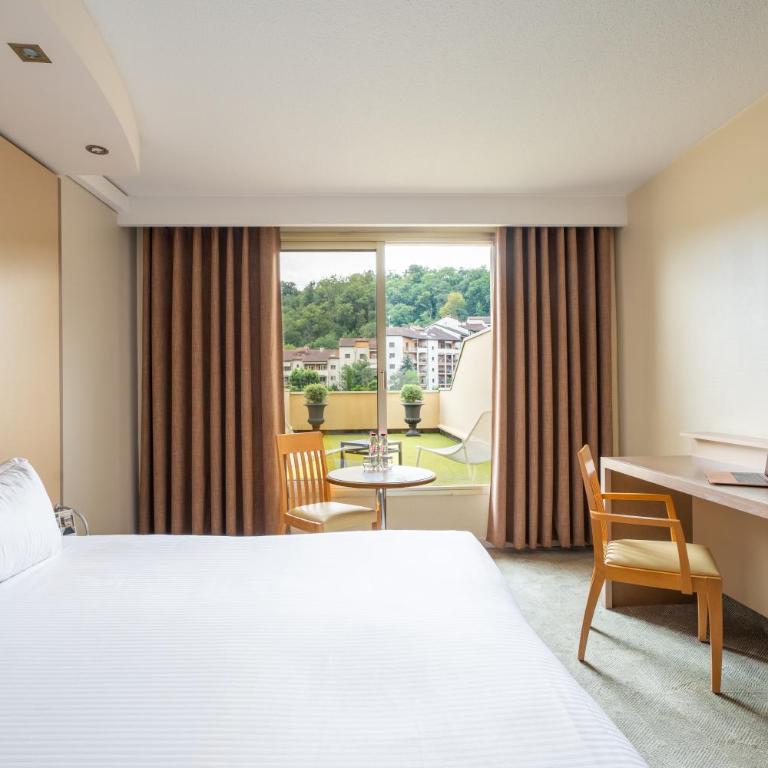 Hôtel Lyon Métropole & Spa - Chambre Confort avec Terrasse et Balcon - Accès au Spa et à la Piscine Non Inclus - 3