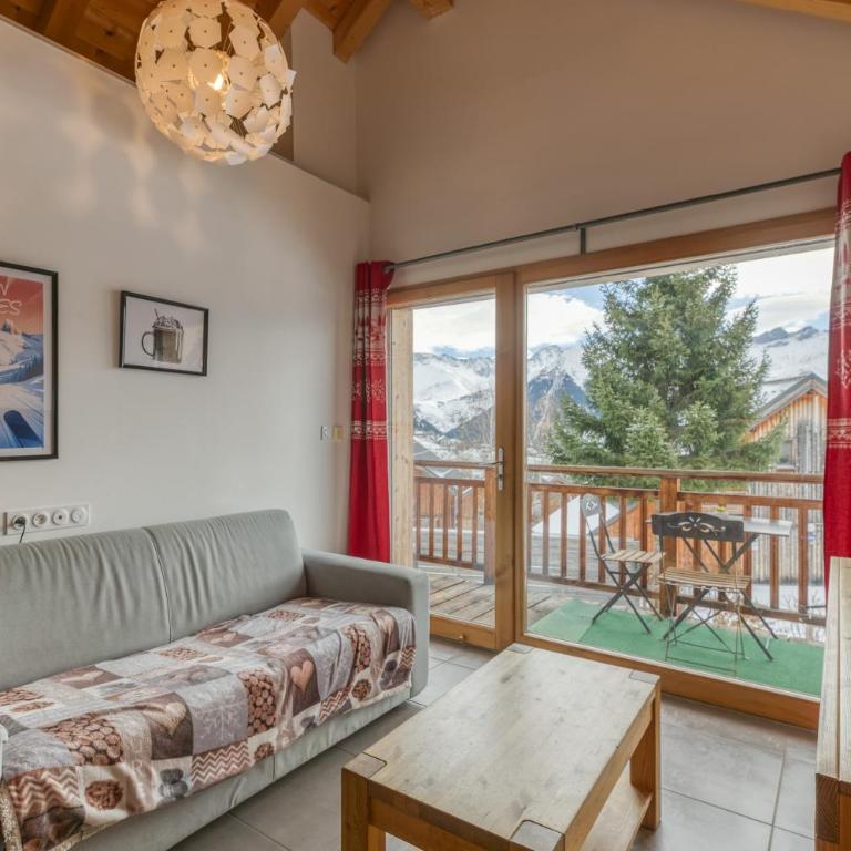 Chalet Arvina - Appartement 3 Chambres Premium avec Balcon - 1