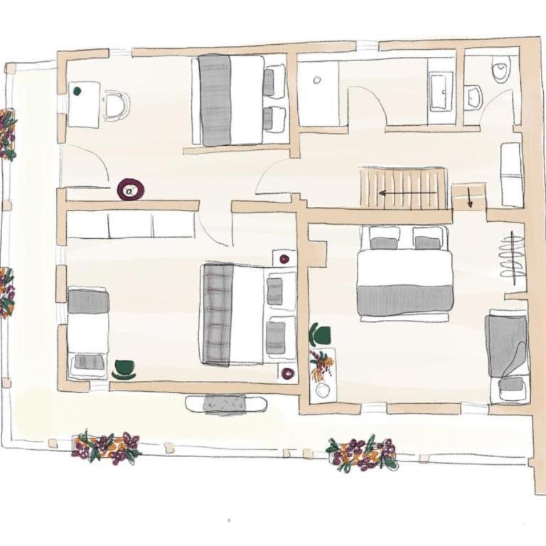 Berghaus Wiesegg - Uriges Tiroler - Premium Apartment mit 3 Schlafzimmern und Balkon - 45