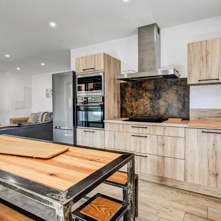 Aux pieds des pistes - Appt B - Deluxe Apartment mit Balkon und 2 Schlafzimmern - 7