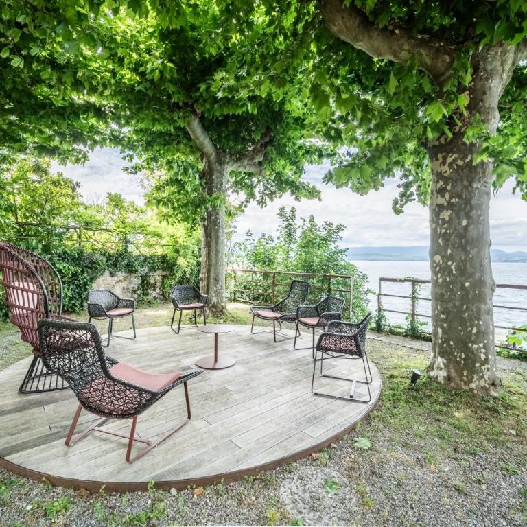 Villa Otoctone bord du lac Léman - Villa - Vue sur Jardin - 29