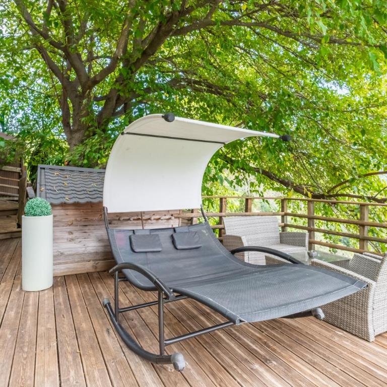 Cottage Provençal piscine et spa - Appartement 3 Chambres Premium avec Balcon - 20