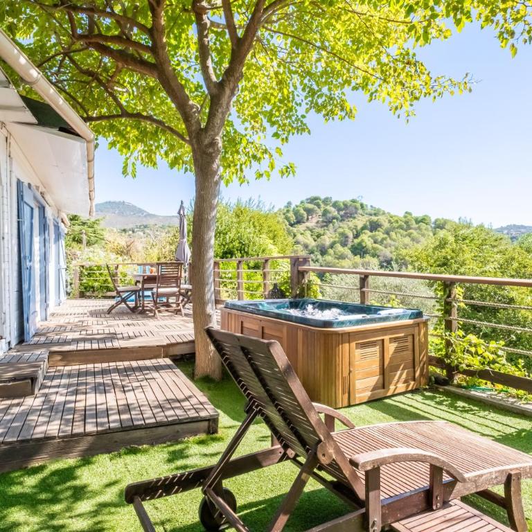 Cottage Provençal piscine et spa - Appartement 3 Chambres Premium avec Balcon - 4