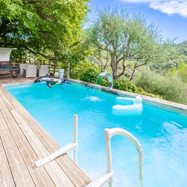 Cottage Provençal piscine et spa - Appartement 3 Chambres Premium avec Balcon - 1