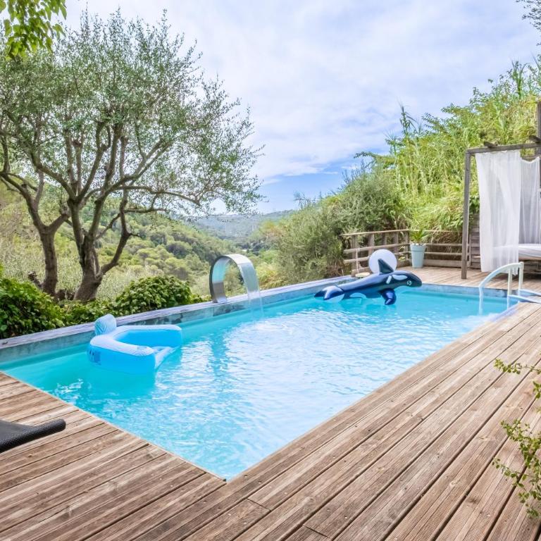 Cottage Provençal piscine et spa - Appartement 3 Chambres Premium avec Balcon - 2