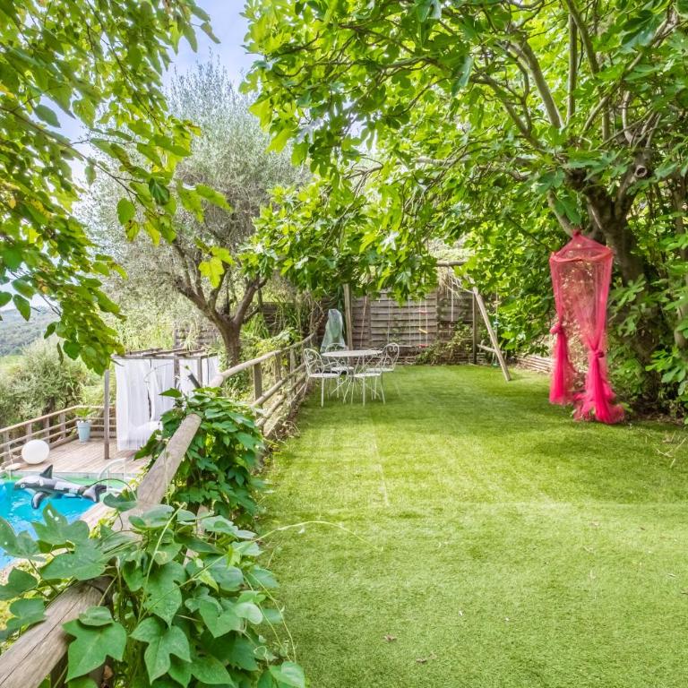 Cottage Provençal piscine et spa - Appartement 3 Chambres Premium avec Balcon - 22