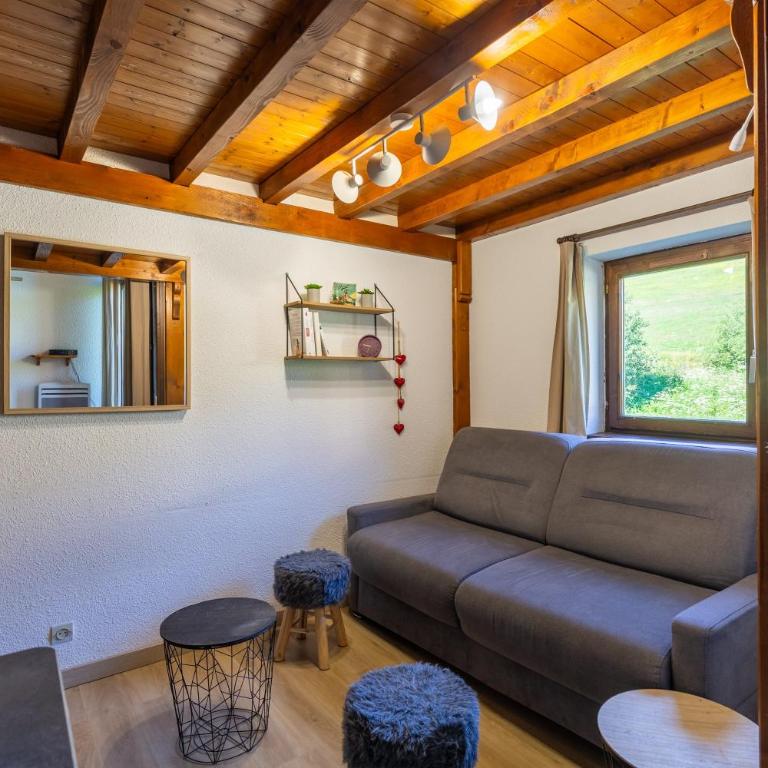 Appartement Manigod Merdassier 8 p - Appartement 2 Chambres Deluxe avec Balcon - 5