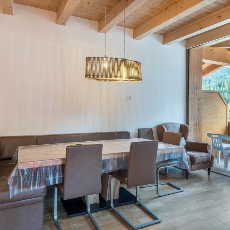 Hotel Residence Gardena Saslong - Appartamento Deluxe con 2 Camere da Letto e Vista Giardino - 8