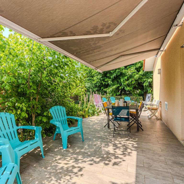 Villa Les Tamaris 8 Personnes - Villa - Vue sur Jardin - 18
