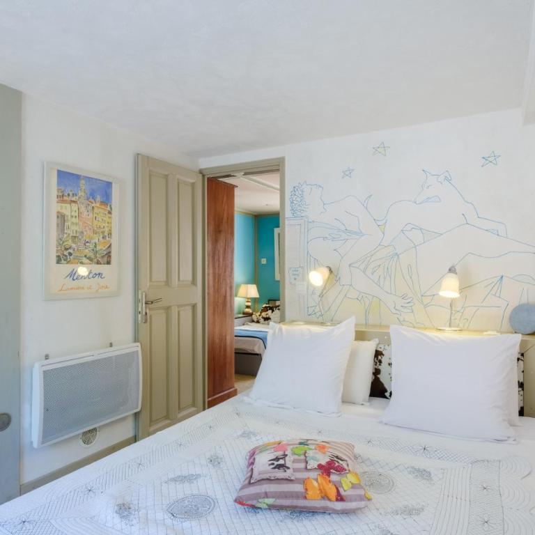 Sous L'olivier - Chambre Triple avec Douche - 4