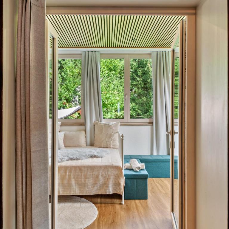 Apartment Villa Stumm - Deluxe-Apartment mit 2 Schlafzimmern und Gartenblick - 27
