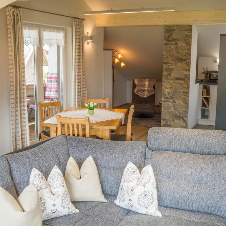 Ferienwohnung Bergpanorama - Apartamento Superior de 1 dormitorio con balcón - 9