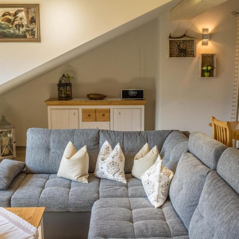 Ferienwohnung Bergpanorama - Apartamento Superior de 1 dormitorio con balcón - 7