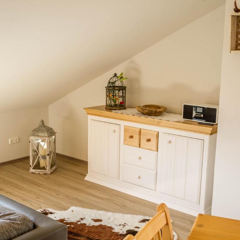 Ferienwohnung Bergpanorama - Apartamento Superior de 1 dormitorio con balcón - 8