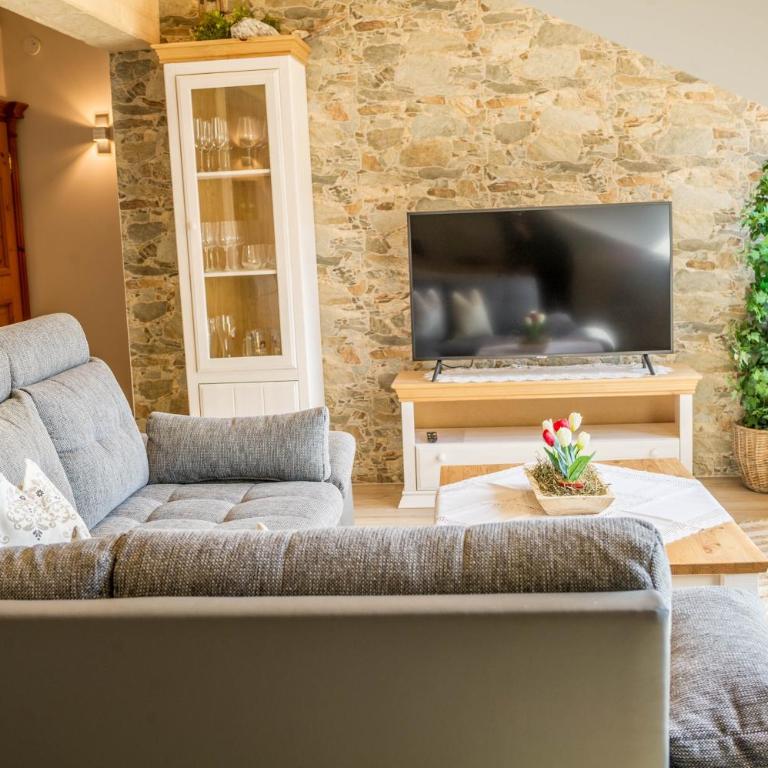 Ferienwohnung Bergpanorama - Apartamento Superior de 1 dormitorio con balcón - 3