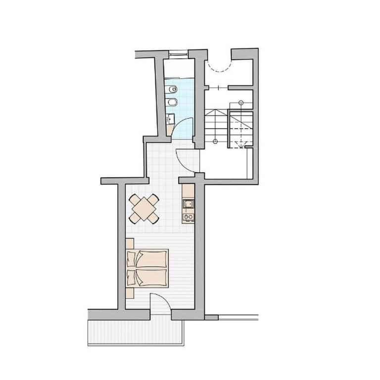 Sparberhof Apt Antonius - Superior Apartment mit 1 Schlafzimmer und Balkon - 26