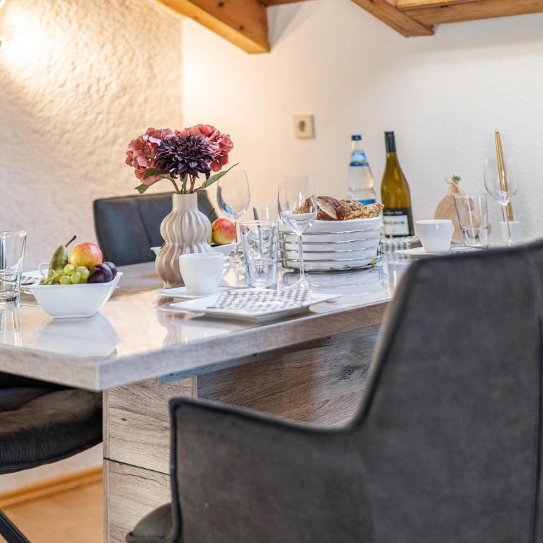 Ferienwohnung Alpenvogel - Superior Apartment mit 1 Schlafzimmer und Balkon - 17