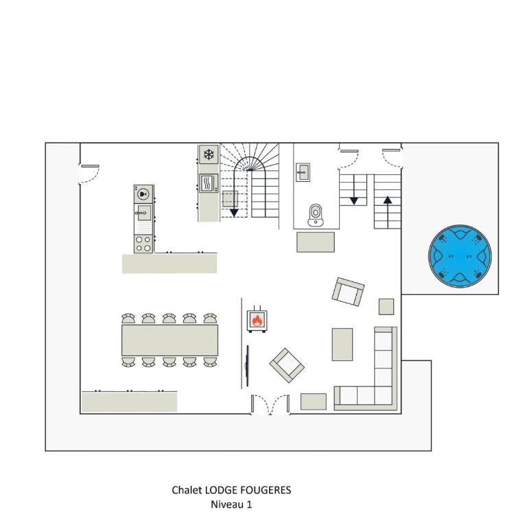 Chalet 4★, 10 pers, spa, proche pistes, animaux admis - FR-1-304-303 - Chalet - 20