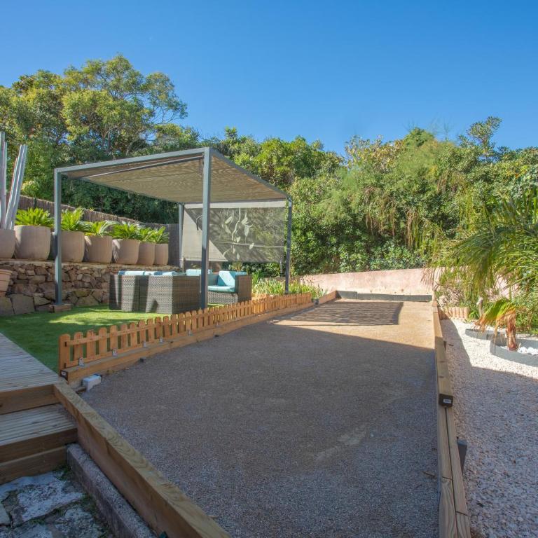 Coin de paradis plage Peguiere - Two-Bedroom Deluxe Apartment with Garden View - 6