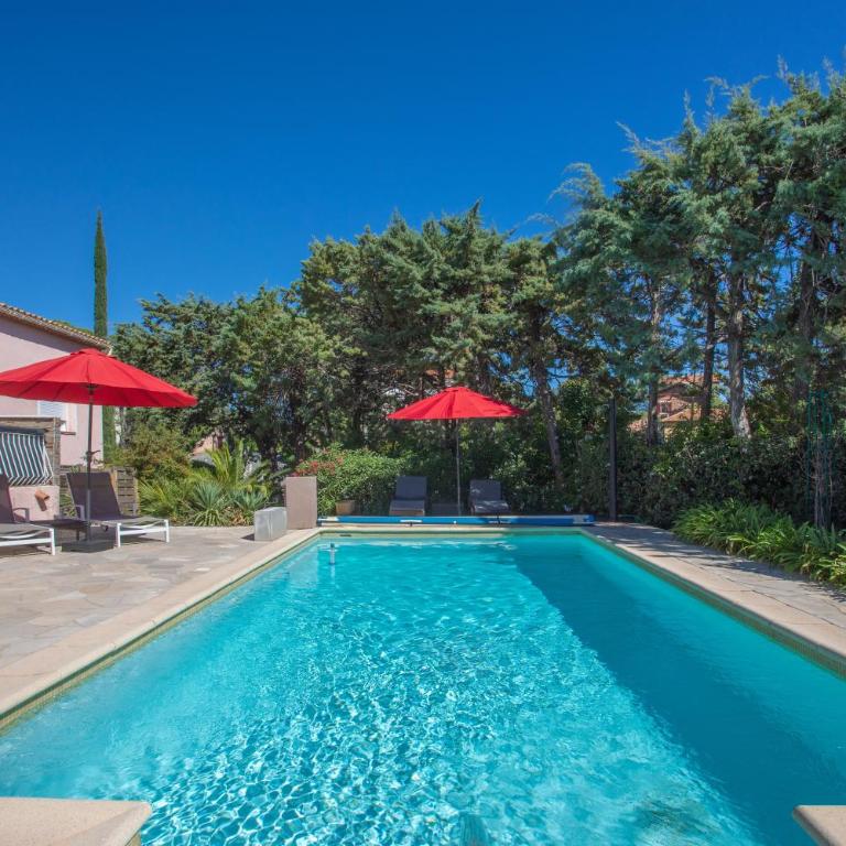 Coin de paradis plage Peguiere - Two-Bedroom Deluxe Apartment with Garden View - 3