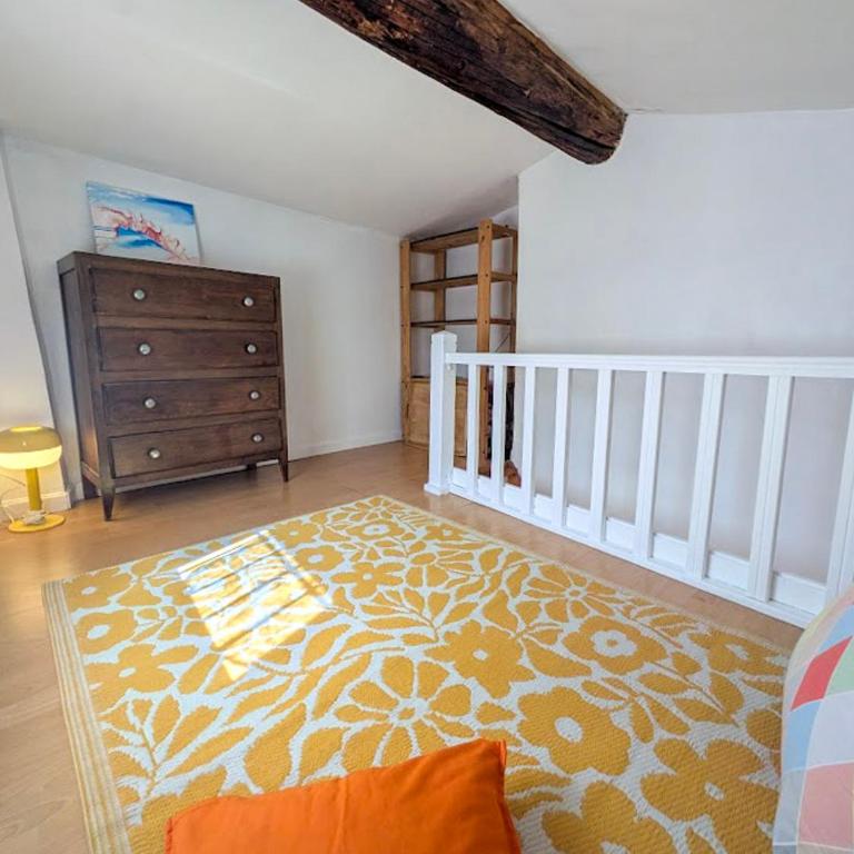 Grand studio, coin nuit & terrasse, plein centre - Apartment mit 1 Schlafzimmer - 11