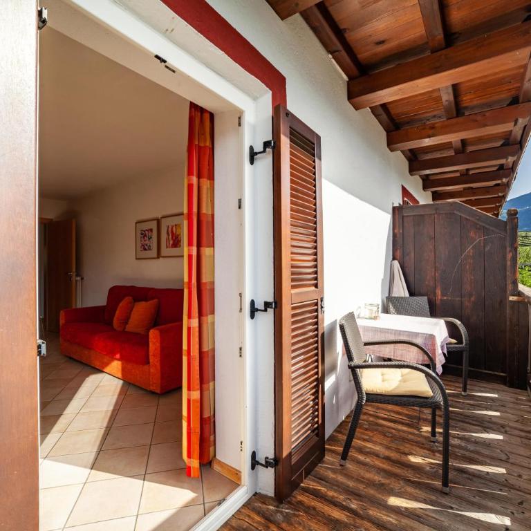 Gasserhof Ferienwohnung Edelrot - Superior Apartment mit 1 Schlafzimmer und Balkon - 4