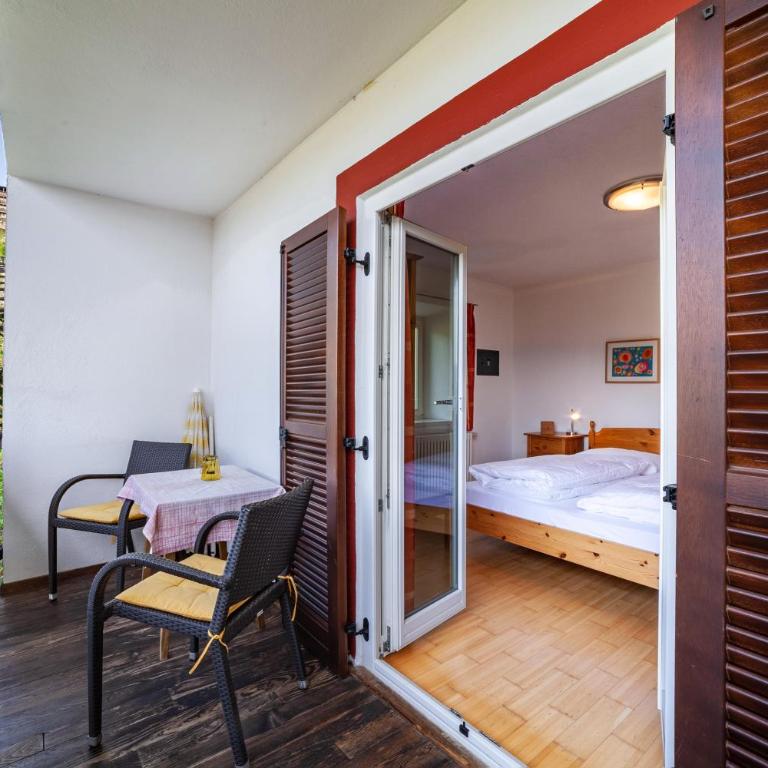 Gasserhof Ferienwohnung Edelrot - Superior Apartment mit 1 Schlafzimmer und Balkon - 11