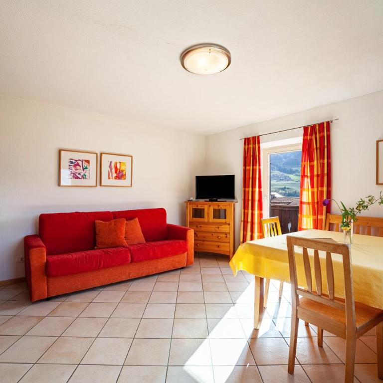 Gasserhof Ferienwohnung Edelrot - Superior Apartment mit 1 Schlafzimmer und Balkon - 8